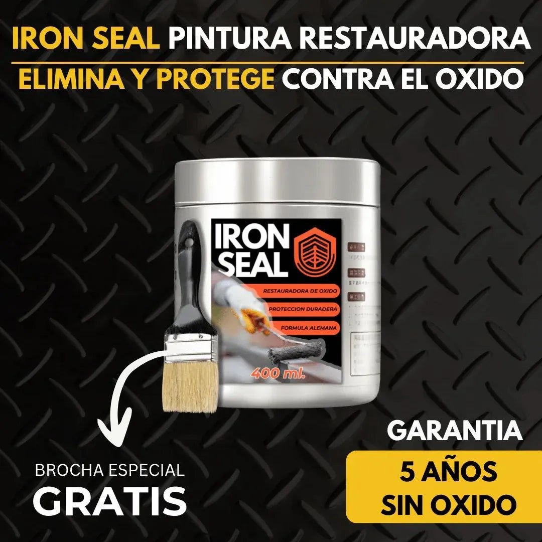 Iron Seal – El escudo antióxido que devuelve la vida al metal 💪 500 ML