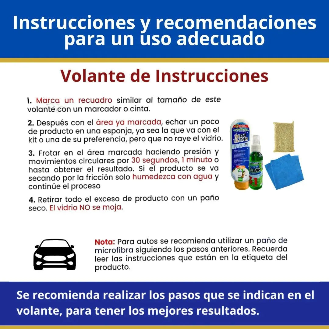 Magic Glass Clean: Vidrios y Superficies Brillantes al Instante