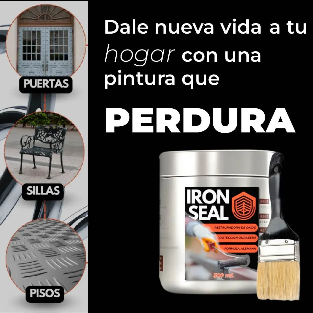 Iron Seal – El escudo antióxido que devuelve la vida al metal 💪 500 ML