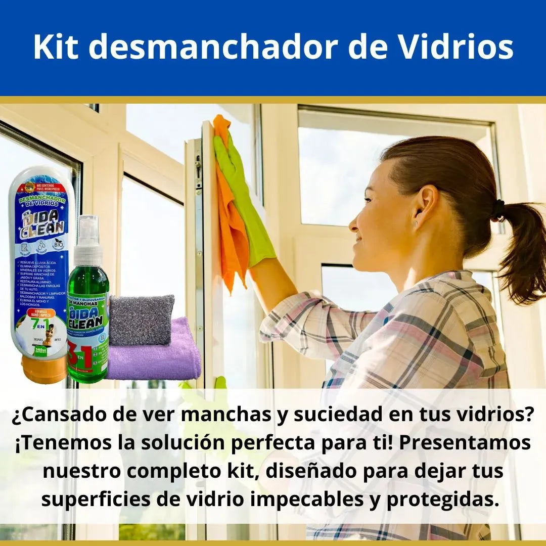 Magic Glass Clean: Vidrios y Superficies Brillantes al Instante