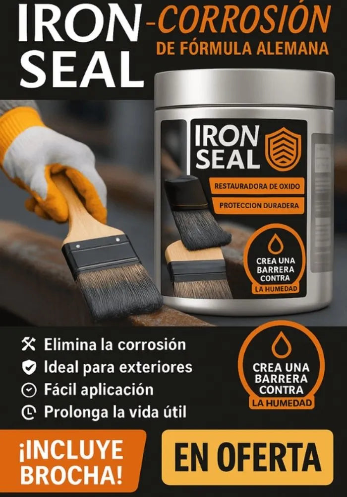 Iron Seal – El escudo antióxido que devuelve la vida al metal 💪 500 ML