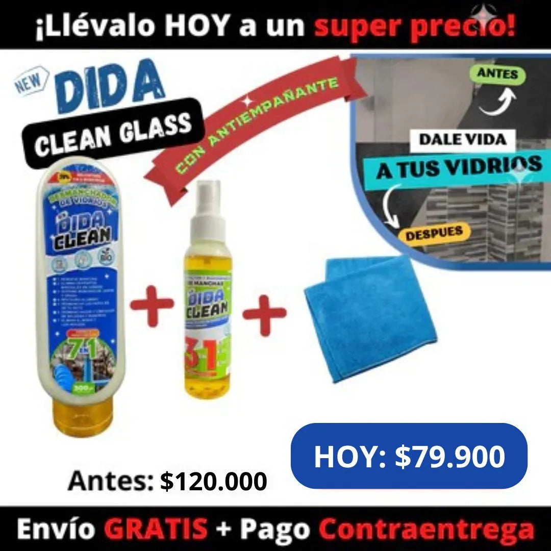 Magic Glass Clean: Vidrios y Superficies Brillantes al Instante