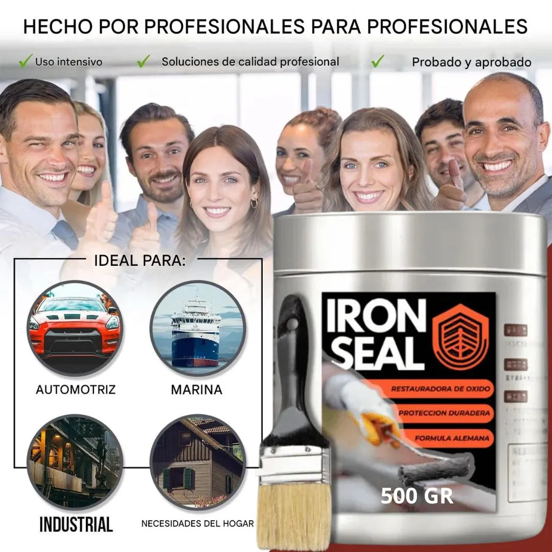 Iron Seal – El escudo antióxido que devuelve la vida al metal 💪 500 ML
