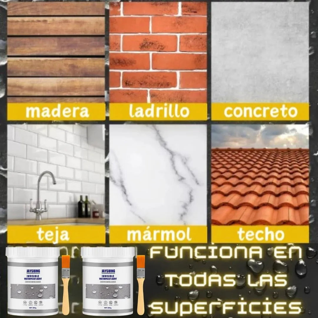 Cansado de goteras y humedad que vuelven una y otra vez? Esto lo sella par@ siempre.