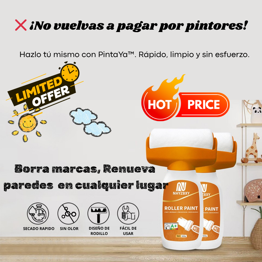 PintaYa – repara, sella y pinta paredes en segundos