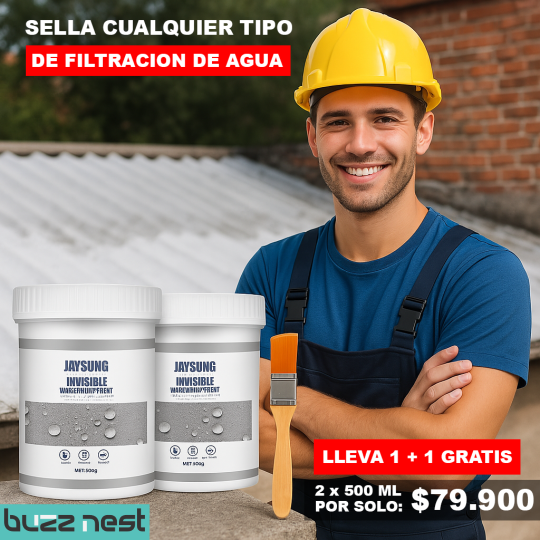 Cansado de goteras y humedad que vuelven una y otra vez? Esto lo sella par@ siempre.