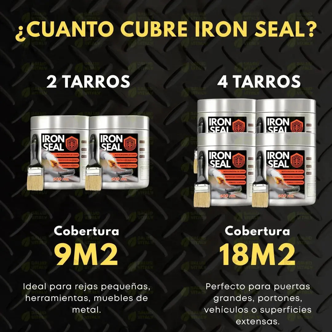 Iron Seal – El escudo antióxido que devuelve la vida al metal 💪 500 ML