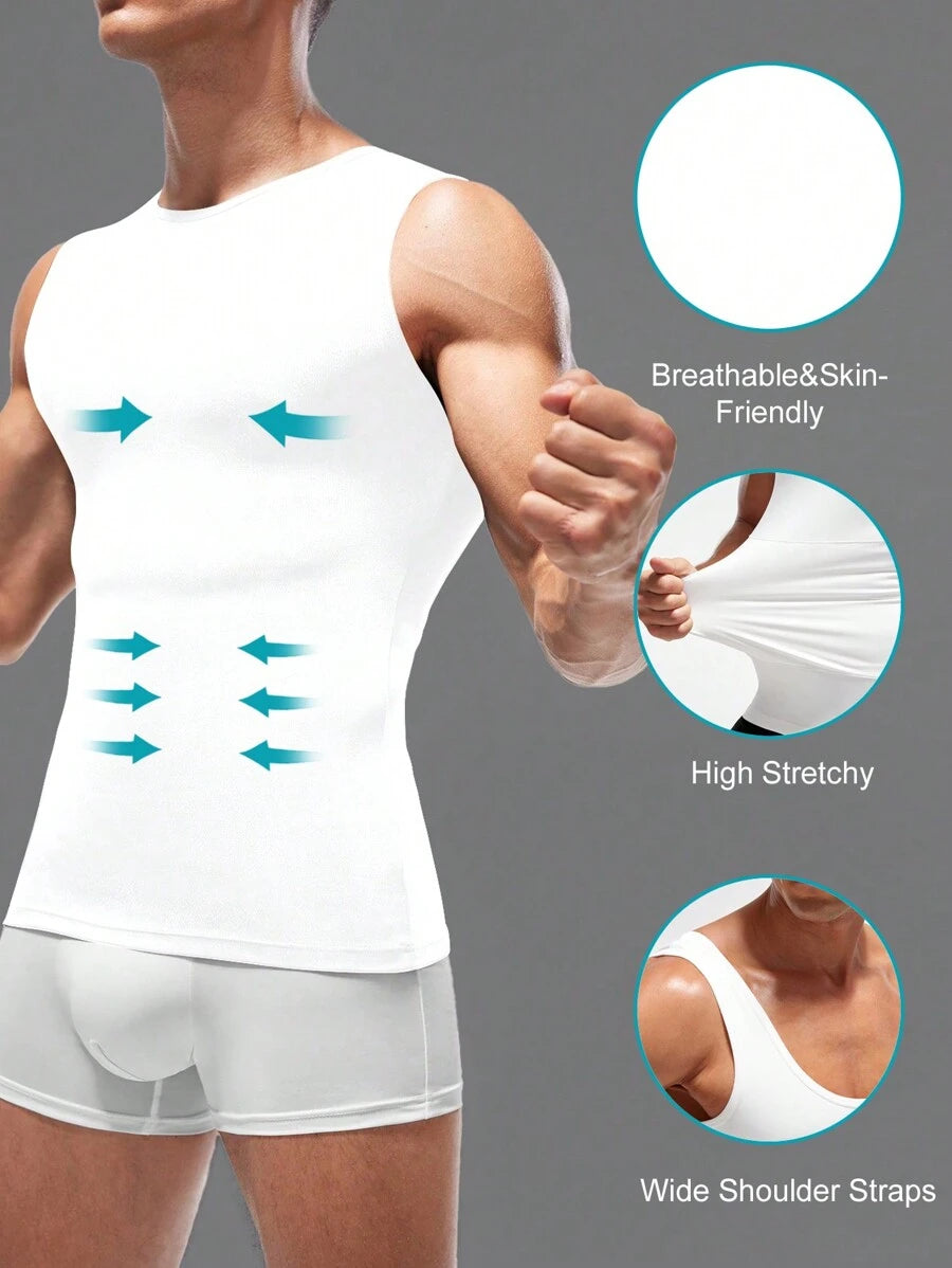 SlimPress™ | Camisilla reductora y moldeadora de abdomen para hombre