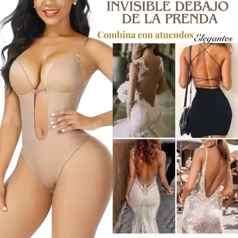 SECRET™ - Body sin espalda y escote pronunciado.