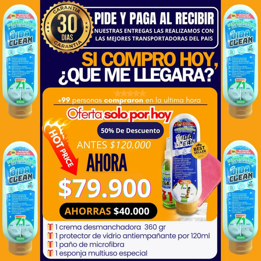 Magic Glass Clean: Vidrios y Superficies Brillantes al Instante