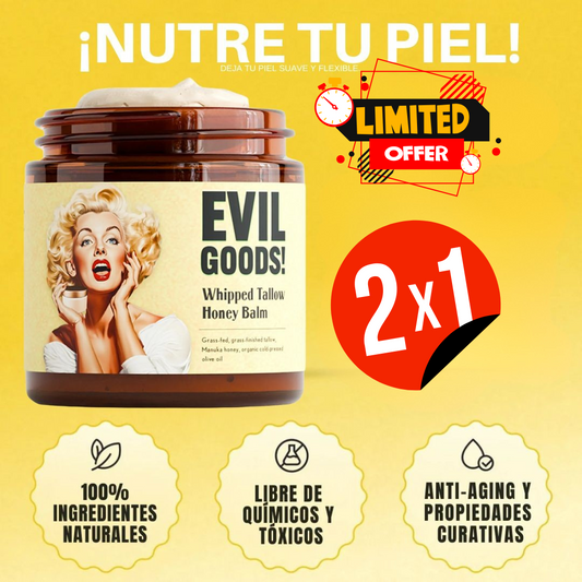EVIL GOODS: El secreto ancestral para una piel sana y sin químicos