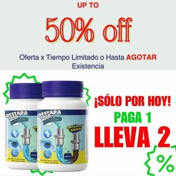 ¡Destapa tus cañerías con el Poderoso Tornado Cleaner!