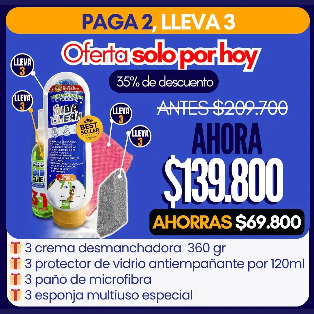 Magic Glass Clean: Vidrios y Superficies Brillantes al Instante