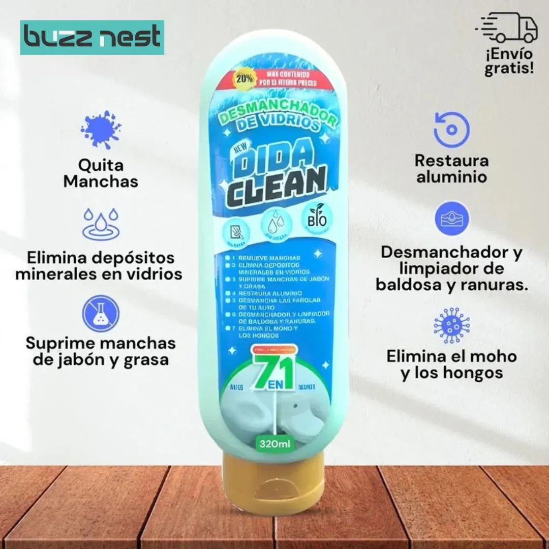 Magic Glass Clean: Vidrios y Superficies Brillantes al Instante
