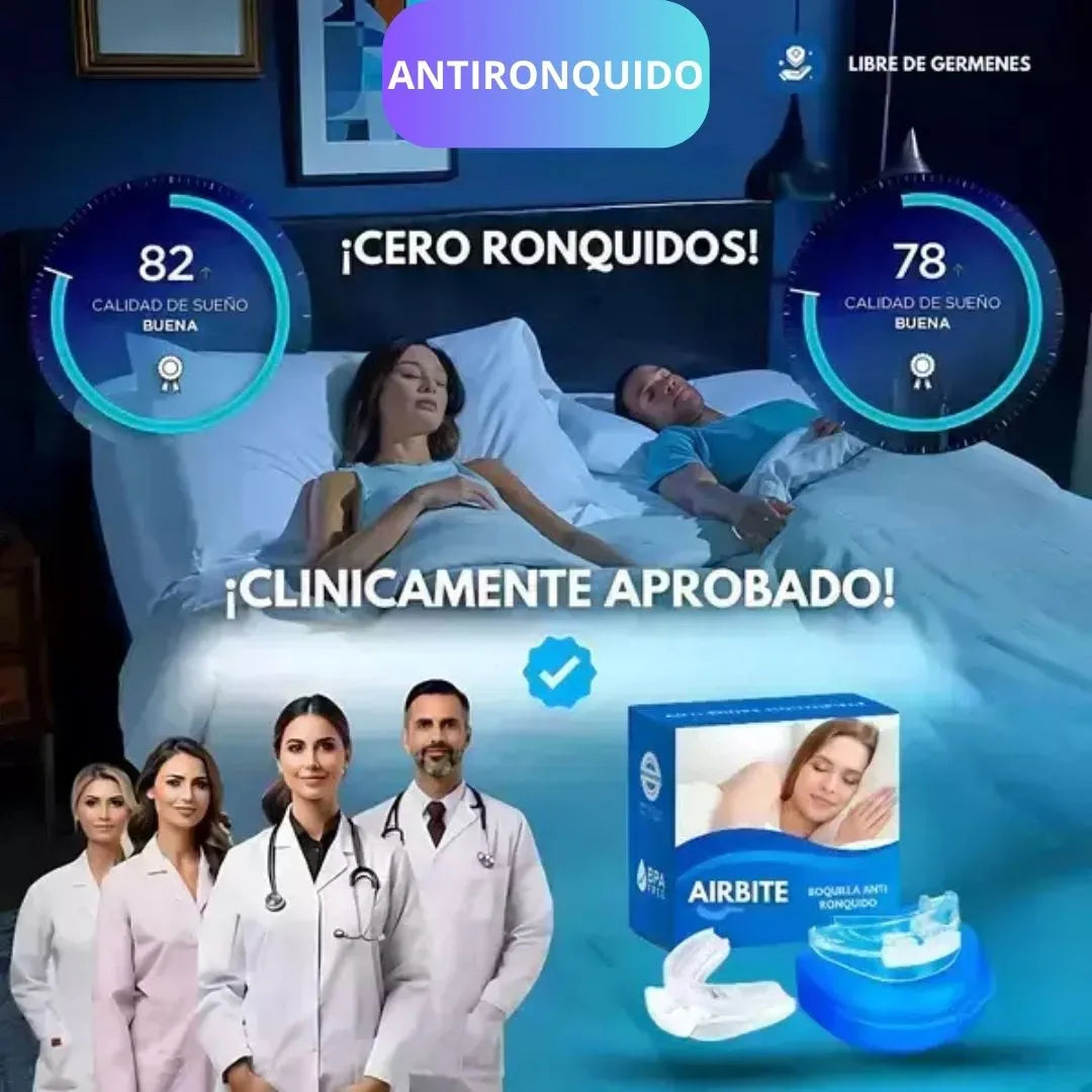 💤 ¿Roncas y ni te das cuenta? Este dispositivo puede ayudarte a dormir en paz.
