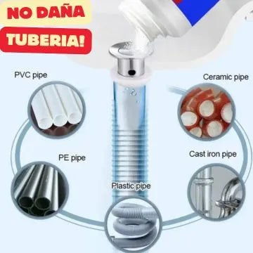 ¡Destapa tus cañerías con el Poderoso Tornado Cleaner!